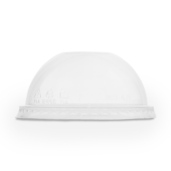 Vegware 96-Series PLA dome lid, no hole