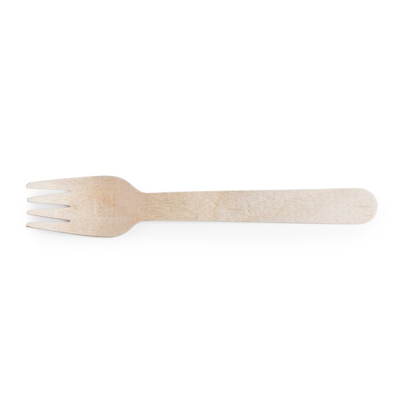 PERFECT STIX 100ct Wooden Compostable Cutlery Sporks – 6.5" Eco-Friendly