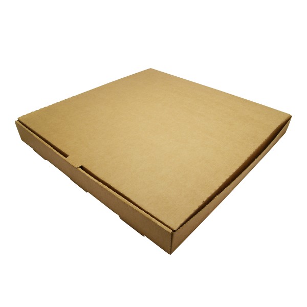 Vegware 16in brown kraft pizza box