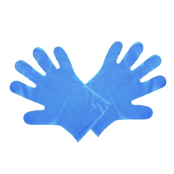 Vegware Medium food prep gloves, blue