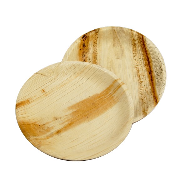 Vegware 7in round palm plate
