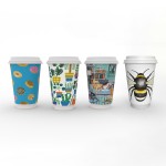 Vegware™ Single Wall Compostable Hot Beverage Cups, Sustainable Coffee Cups
